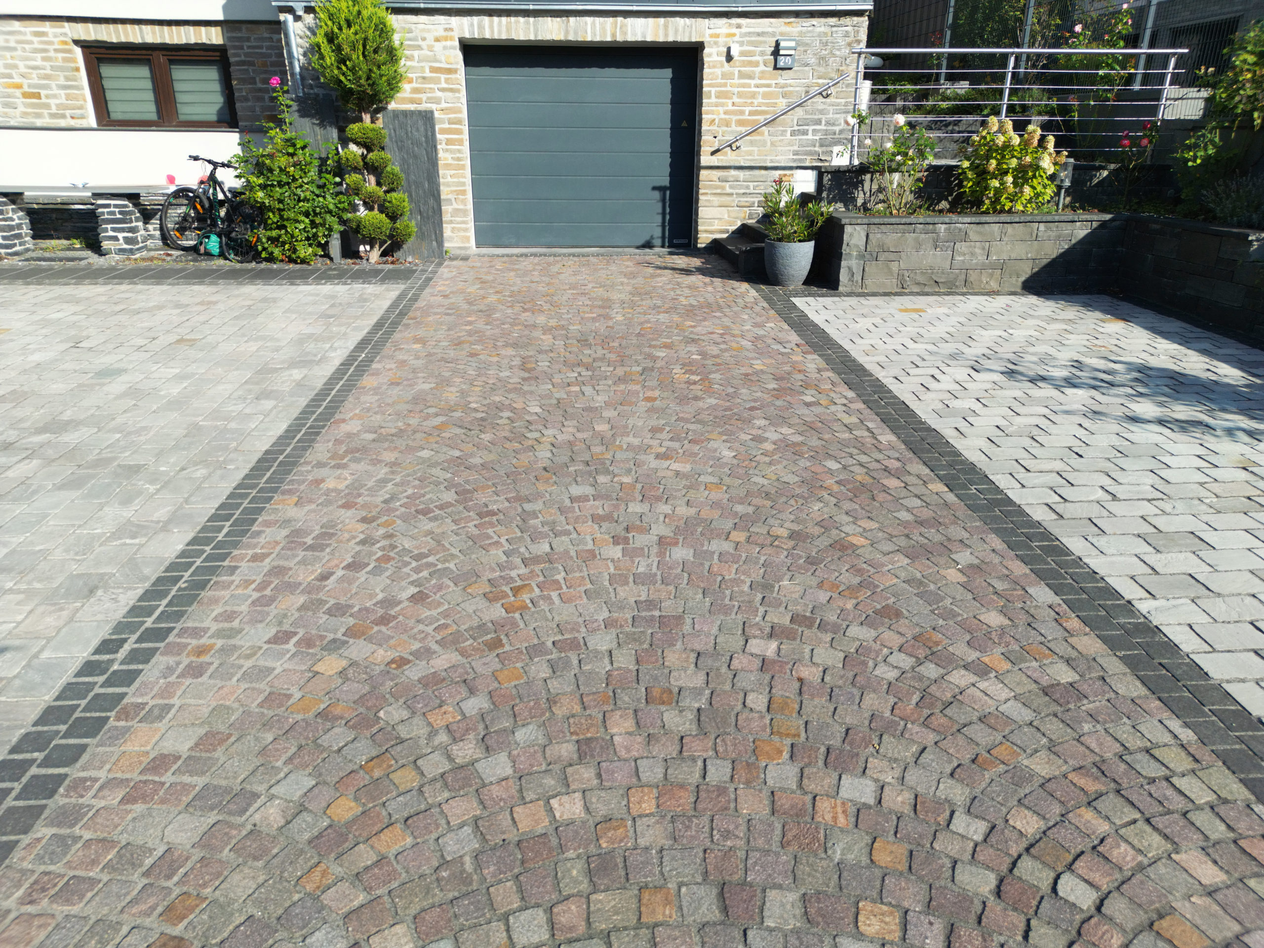 Porphyr Kopfsteinpflaster – Bild 2