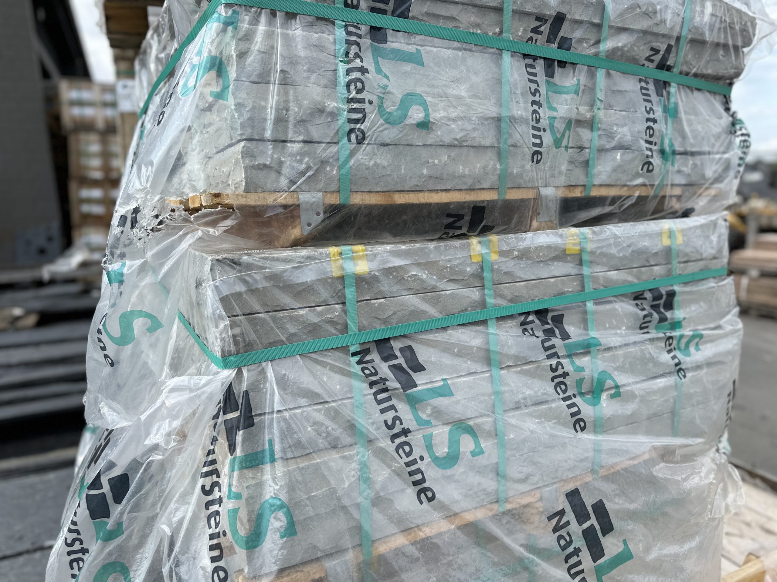 Sandstein Randstein Kandla (grau) – Bild 3