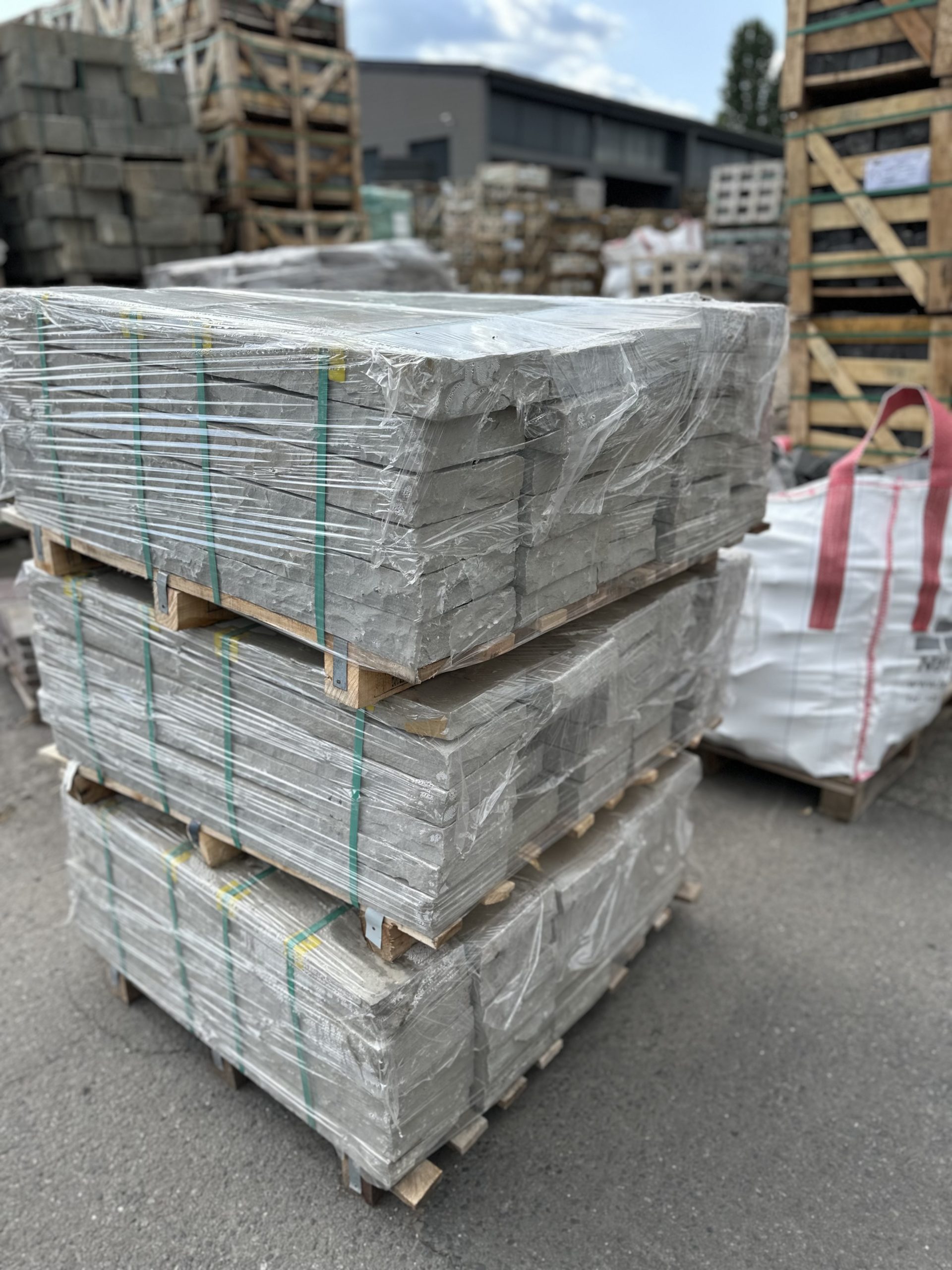 Sandstein Randstein Kandla (grau) – Bild 4