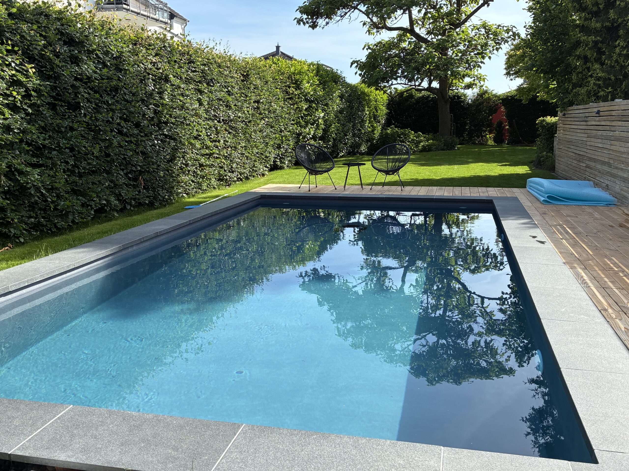 Granit Nero Assoluto Poolumrandung – Bild 4