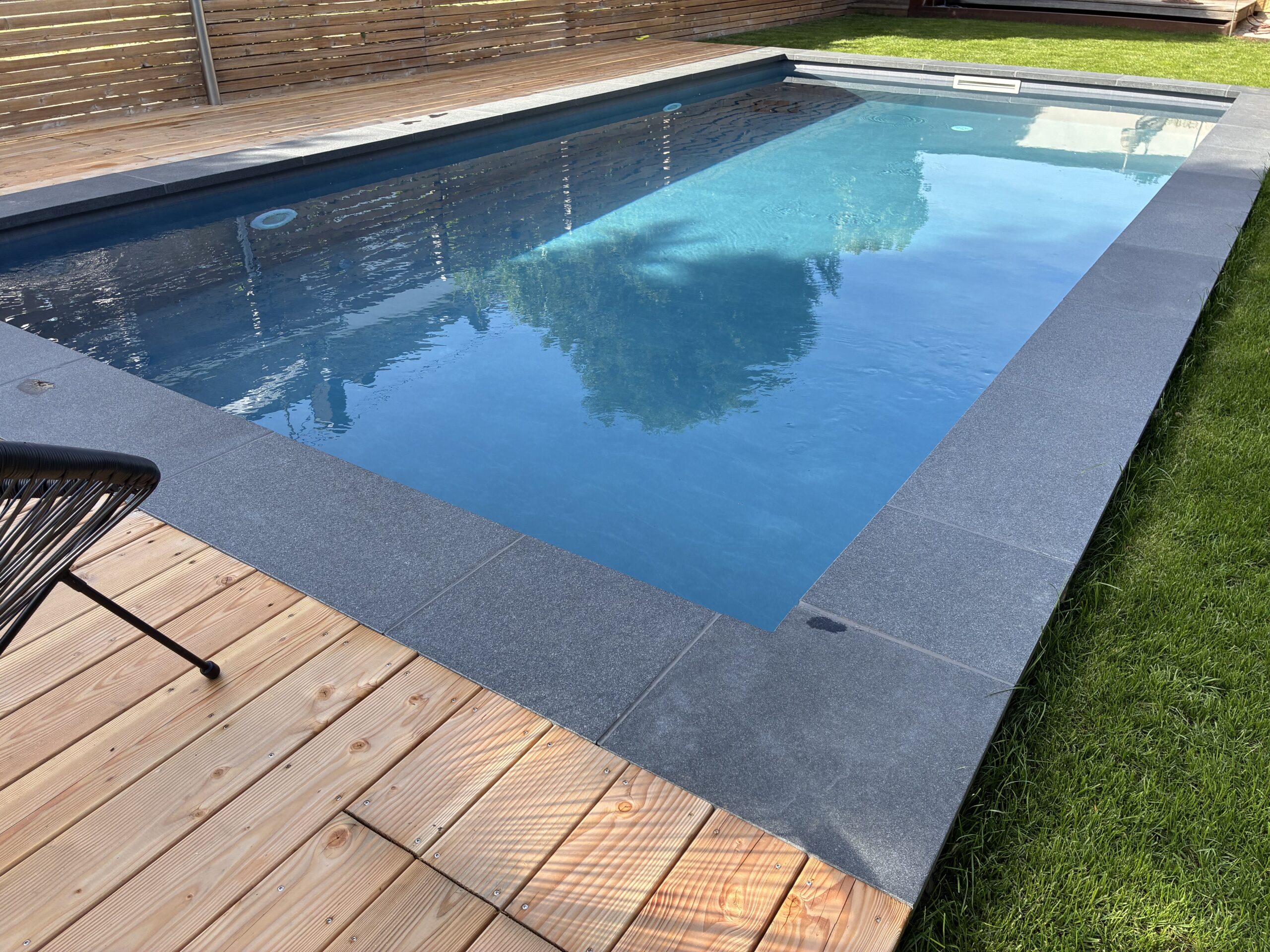 Granit Nero Assoluto Poolumrandung – Bild 2