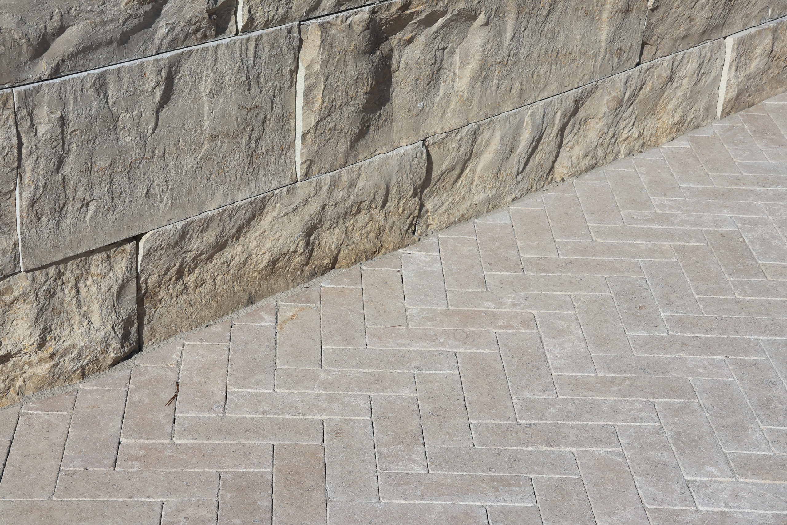 Kalkstein Sinai Pearl Klinkerpflaster – Bild 2