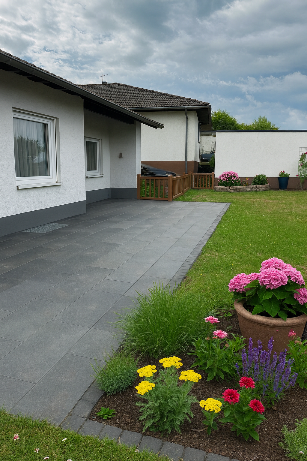 Granit Nero Assoluto Terrassenplatten – Bild 2