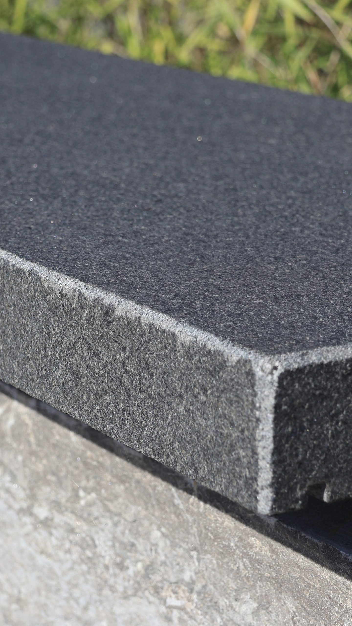 Granit Nero Assoluto Mauerabdeckung