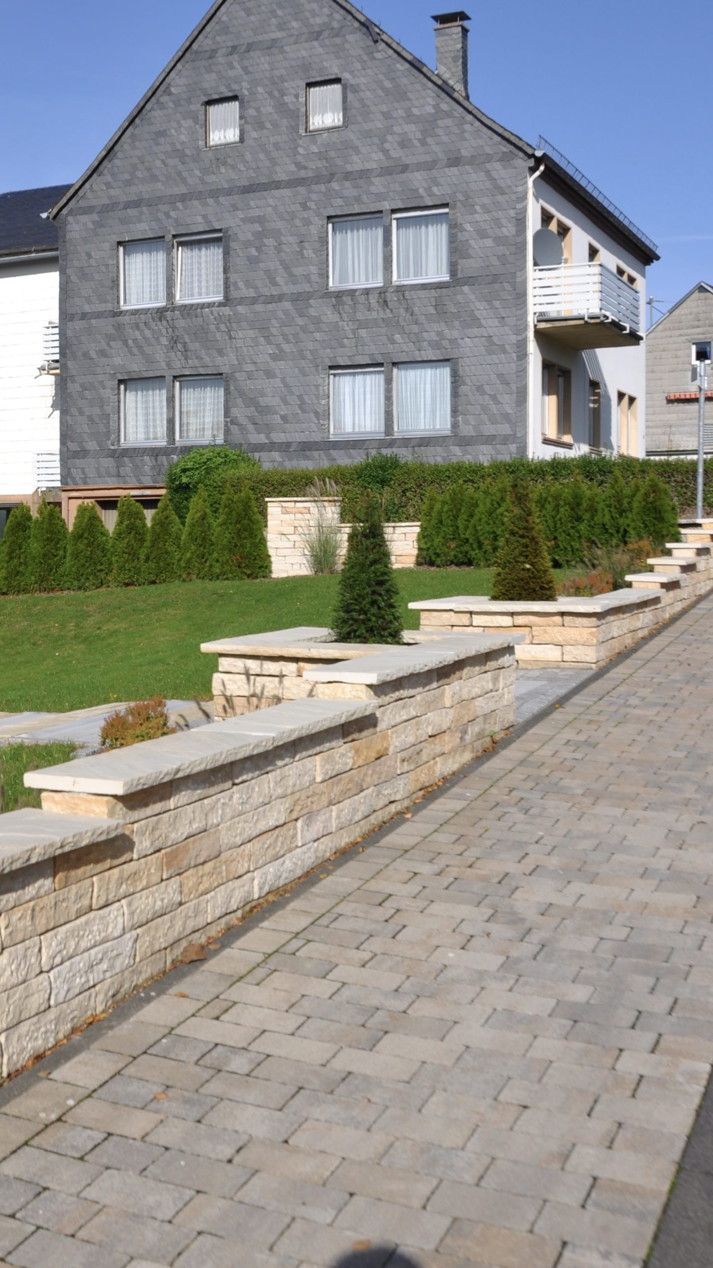 Sandstein Mint Mauerabdeckung (Lemon)